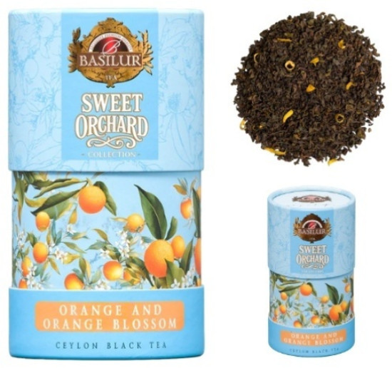 Чай Sweet Orchard Collection Orange and Orange Blossom черный листовой 75 г