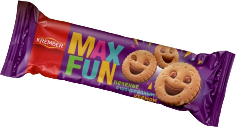 Печенье с шоколадной глазурью «Max Fun» | Krember