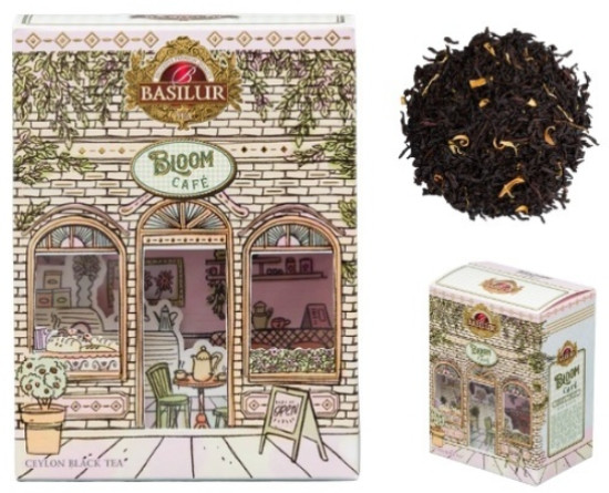 Чай Bloom Cafe Zesty Twist черный листовой 75 г