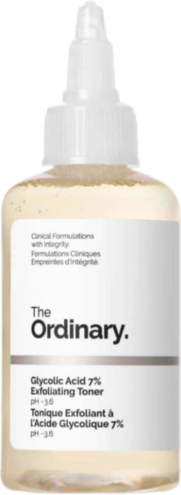 Тонизирующий раствор с гликолевой кислотой 7% | The Ordinary
