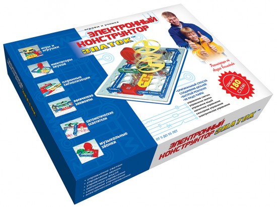 Электронный конструктор, 180 схем