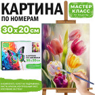 Картина по номерам «Тюльпаны»