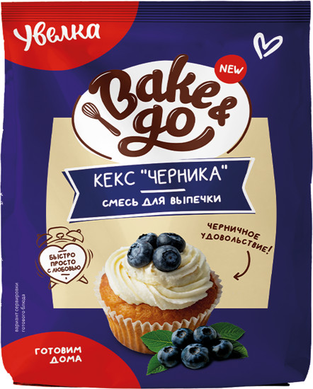 Смесь для выпечки «Кекс черничный»