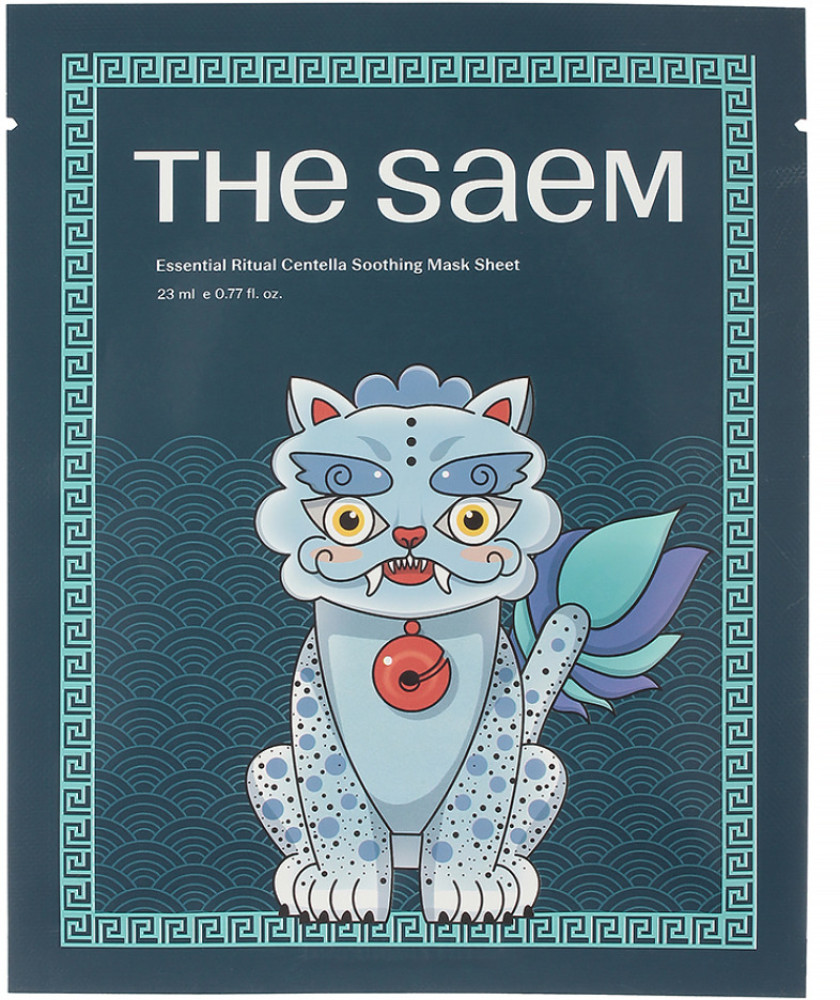 Маска для лица тканевая с центеллой «Essential Ritual Centella Soothing Mask Sheet» | The Saem