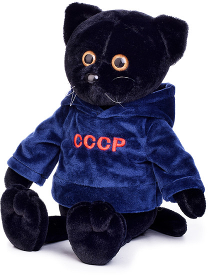 Мягкая игрушка «Кот СССР в синей кофте»
