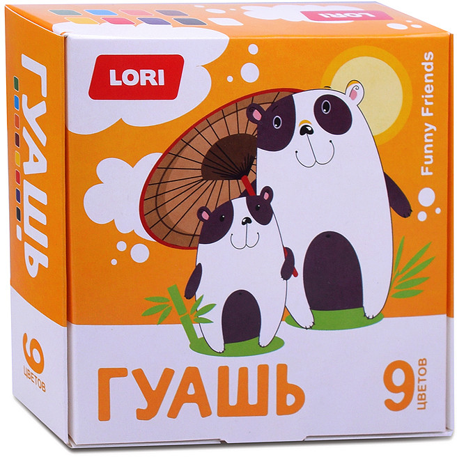 Гуашь «Funny Friends» | Lori