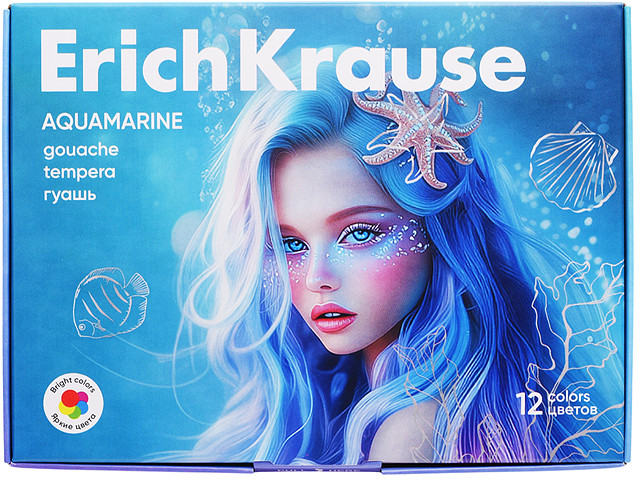 Гуашь «Aquamarine» | Aquamarine | Erich Krause
