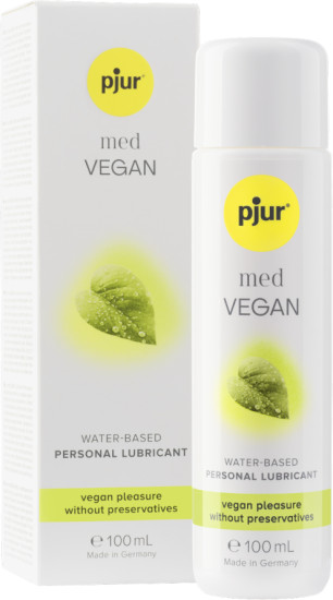 Смазка на водной основе с натуральными ингредиентами «Med Vegan»