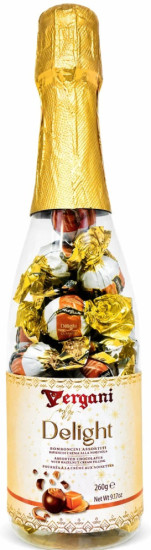 Конфеты Delight Caramel в бутылке