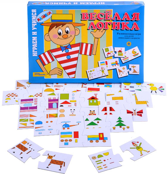 Игра настольная «Веселая логика» | Step Puzzle
