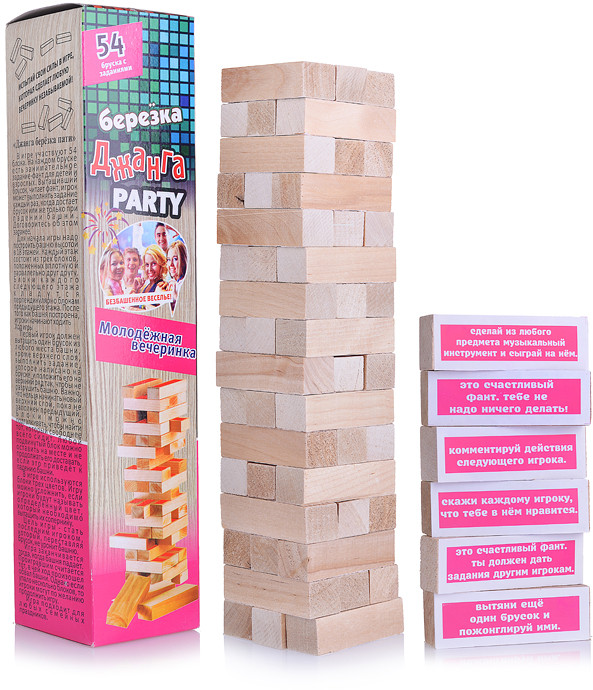 Игра настольная «Джанга Party. Молодежная»