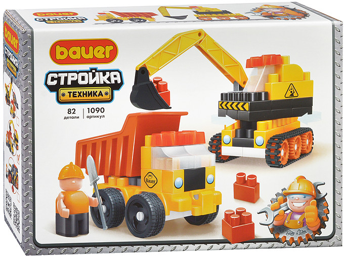 Конструктор «Стройка. Техника» | Bauer
