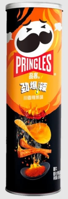 Чипсы со вкусом Азиатских Закусок с острым соусом | Pringles