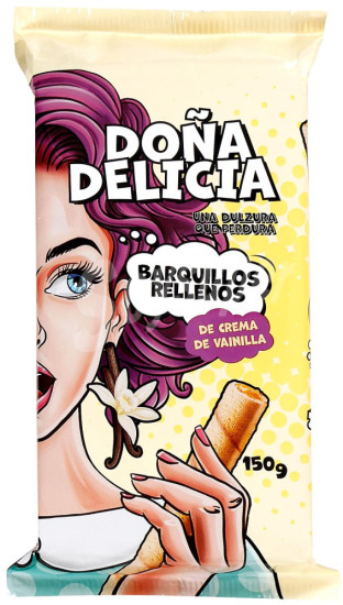 Печенье трубочки Dona Delicia