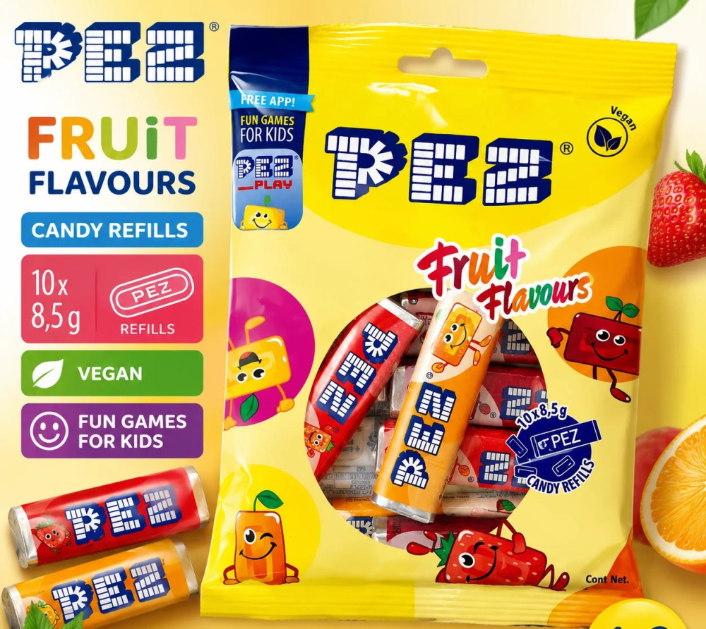 Конфеты Pez Ассорти блистеры