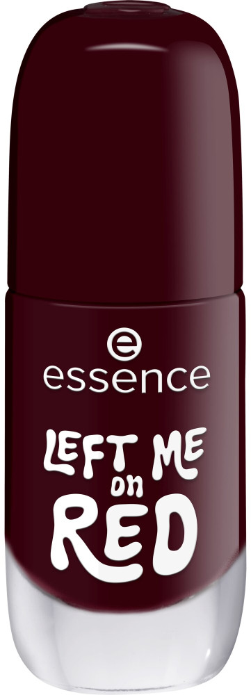 Лак для ногтей с эффектом гелевого покрытия «Gel nail polish», оттенок 12 Left Me On Red | Essence