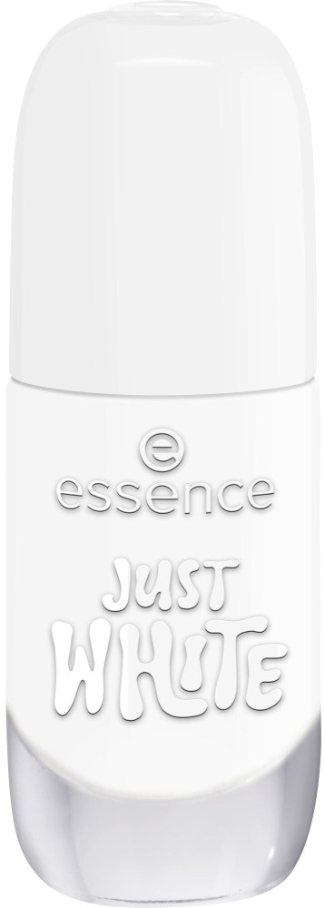 Лак для ногтей с эффектом гелевого покрытия «Gel nail polish», оттенок 33 Just White | Essence