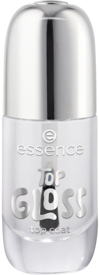 Верхнее топовое покрытие лака для ногтей «Top Gloss top coat», оттенок Прозрачный