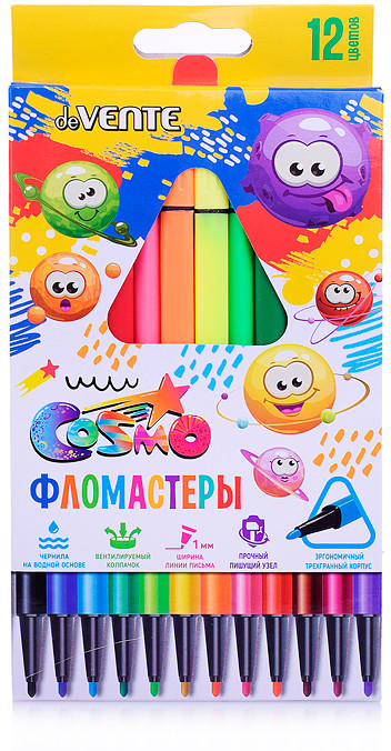 Набор фломастеров с вентилируемым колпачком «Trio» | deVENTE