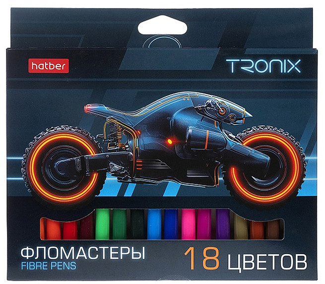 Набор фломастеров «Троникс» | Hatber