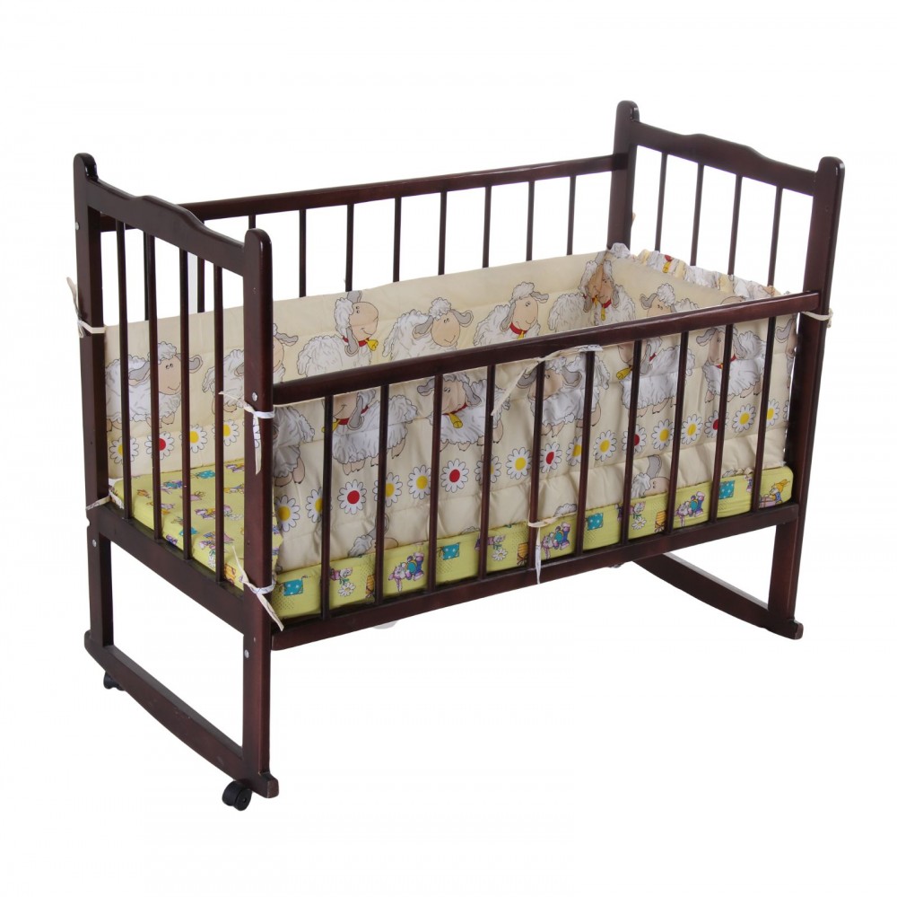 Борт-противоударник, цвет бежевый | Кроха