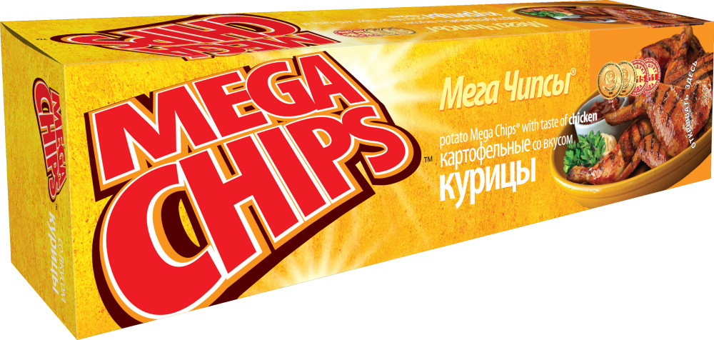 Чипсы картофельные «Курица» | MegaChips