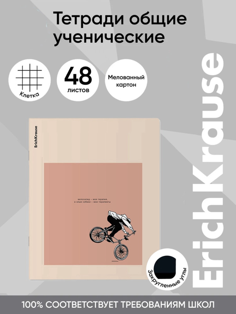 Тетрадь общая «Street Ride. Уличный скейтер» | Street | Erich Krause