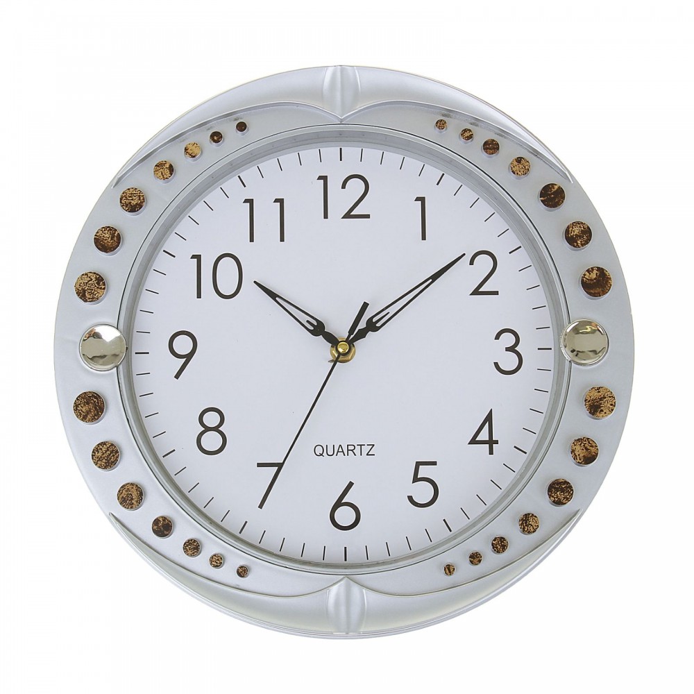 Часы настенные «Монеты по контуру»