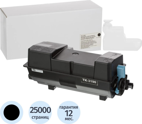 Картридж лазерный Retech TK-3190