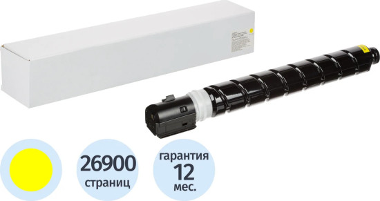 Картридж лазерный Retech C-EXV51 Y