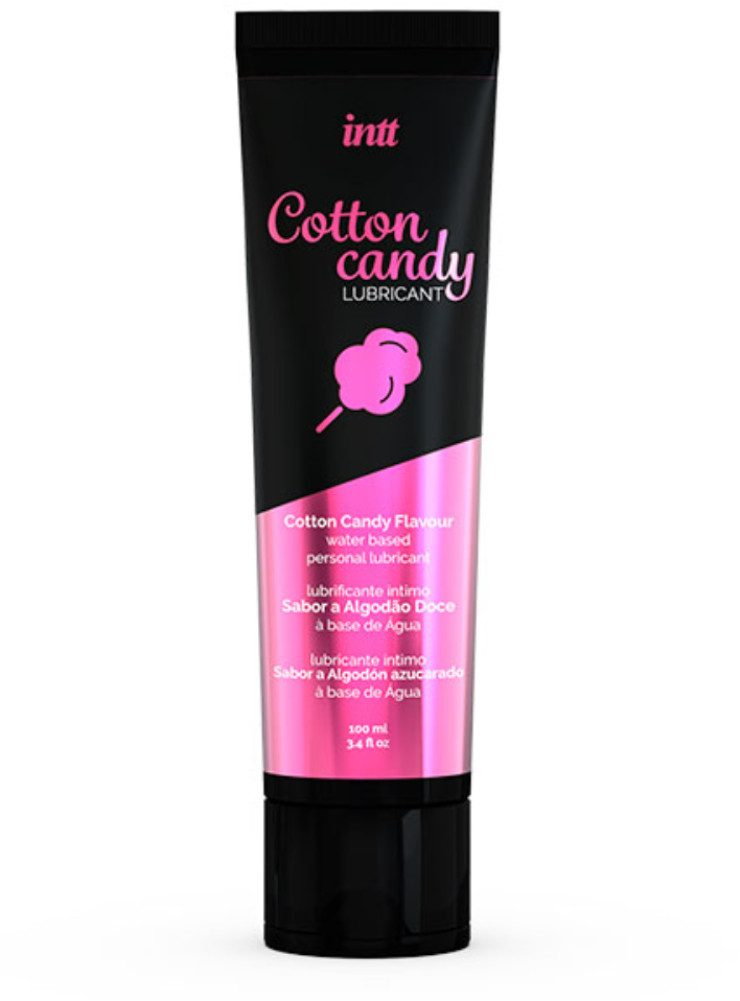 Лубрикант на водной основе с ароматом сладкой ваты «Cotton candy lubricant» | Intt Cosmetics