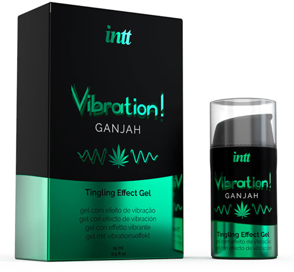 Жидкий вибратор «Vibration ganjah» | Intt Cosmetics