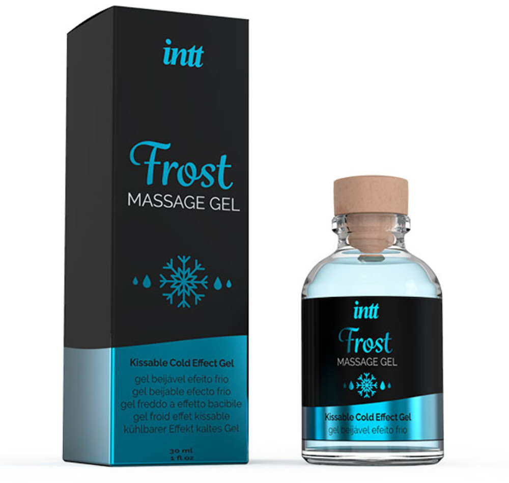 Массажное масло гель с ароматом мяты «Frost massage gel» | Intt Cosmetics