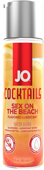 Съедобный лубрикант H2O Cocktails Sex on the Beach «Секс на пляже» | System JO