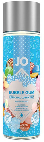 Съедобный лубрикант Candy Shop Bubble Gum «Бабл гам» | System JO