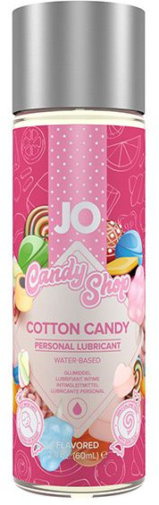 Съедобный лубрикант Candy Shop Cotton Candy «Сладкая вата» | System JO
