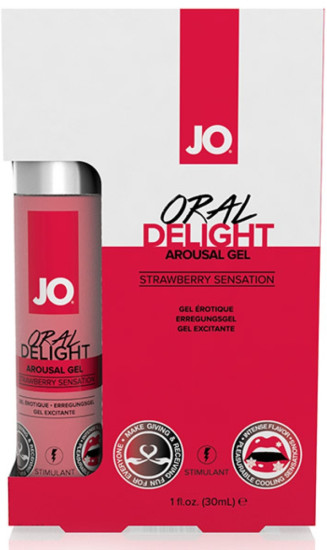 Гель со вкусом клубники «Оральный восторг. Oral Delight Arousal Gel Strawberry Sensation»