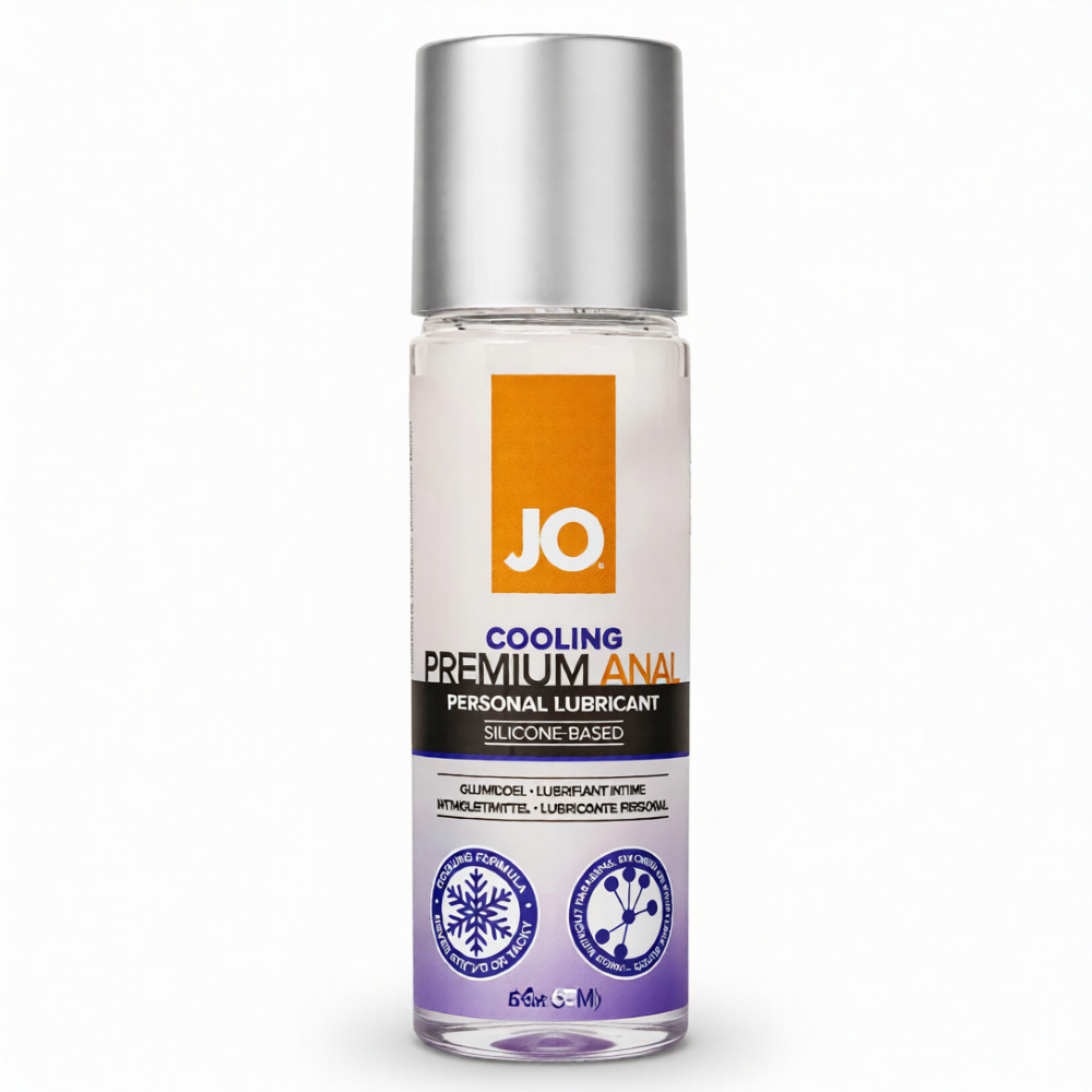 Охлаждающая смазка для анального секса Premium Anal Silicone Lubricant Cool | System JO