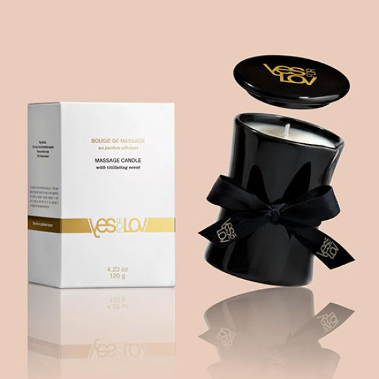 Массажная аромасвеча с пряным ароматом «Titillating Massage Candle»