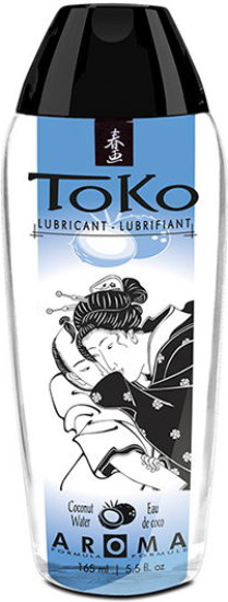 Вагинальная смазка на водной основе со вкусом «Кокосовая вода» Toko Aroma | Shunga