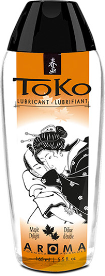 Вагинальная смазка на водной основе со вкусом «Кленовый сироп» Toko Aroma