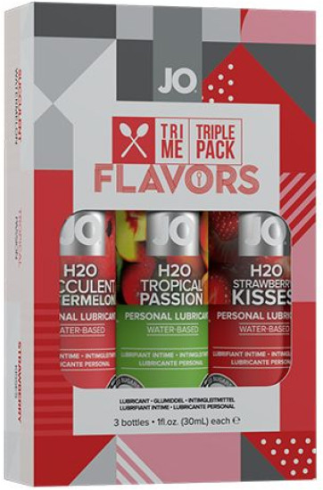 Набор съедобных смазок «Tri Me Triple Pack Flavors» | System JO