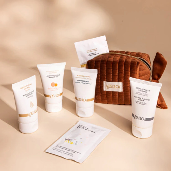 Набор интимной косметики «My delight kit», коричневый