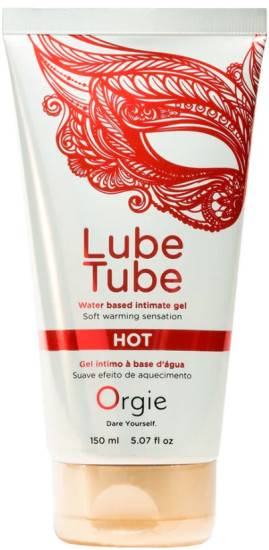 Лубриркант с согревающим эффектом «Lube tube hot»