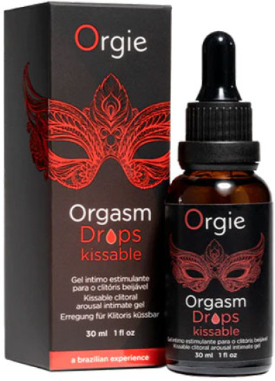 Возбуждающие капли на клитор «Orgasm drops kissable» | Orgie