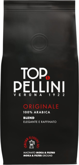 Pellini Top Originale — Кофе для Мока, Френч-Пресса и Фильтр-Кофеварки в Пакетиках — Пеллини −185 г.