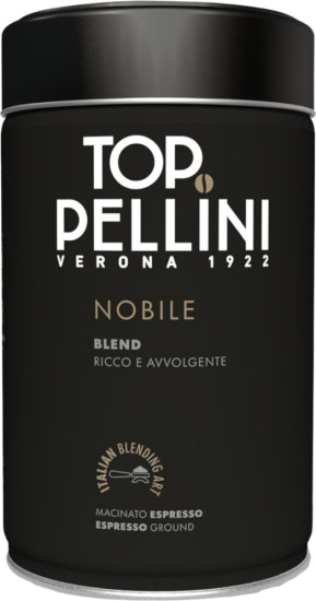Pellini Top Nobile — Кофе для Эспрессо в Жестяной Банке — Пеллини — 250 г.