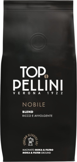 Pellini TOP Nobile — Мока, Френч-Пресса и Фильтр-Кофеварки в Пакетиках — Пеллини −185 г.