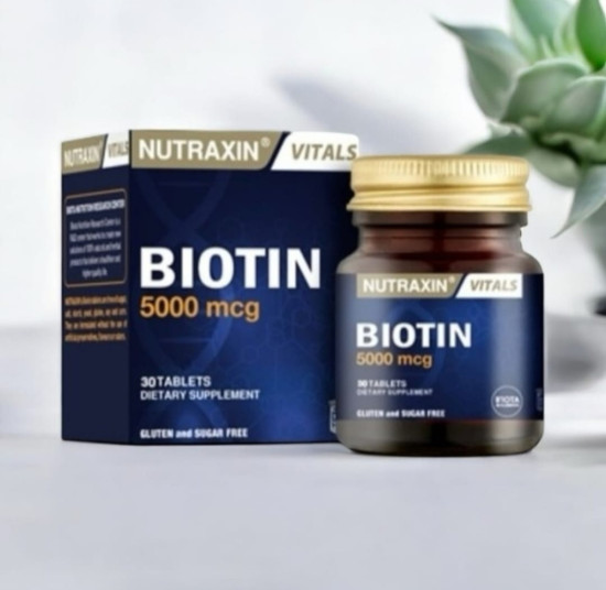 Biotin 5000 мкг таблетки 30 шт