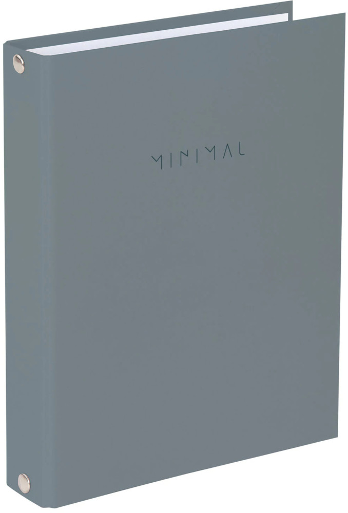 Тетрадь на кольцах «Minimal grey» | Brauberg